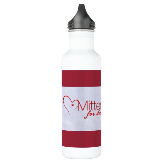 Mittens for Detroit Water Bottle (24 oz), White Waterfles (Links)