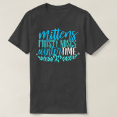 Mittens Frosty Noses Winter Time Snow Flake Candy  T-shirt (Design voorkant)