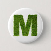 MITTENS - M - GRASS RONDE BUTTON 5,7 CM (Voorkant)