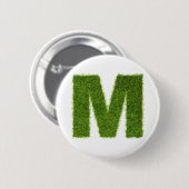 MITTENS - M - GRASS RONDE BUTTON 5,7 CM (Voorkant /achterkant)