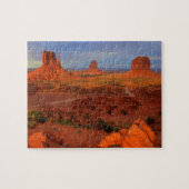 Mittens, monument valley, AZ Legpuzzel (Horizontaal)