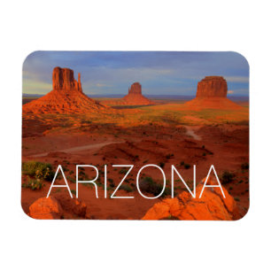 Mittens, monument valley, AZ Magneet