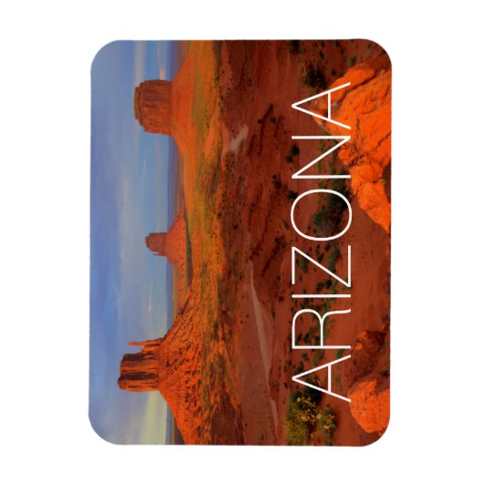 Mittens, monument valley, AZ Magneet (Verticaal)