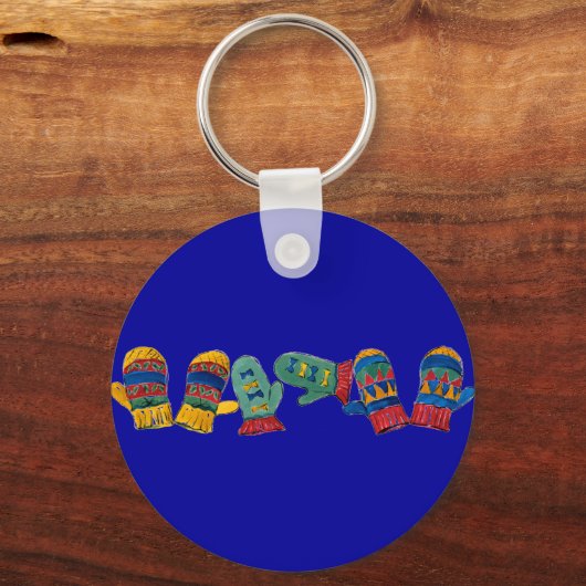 Mittens-sleutelketen Sleutelhanger (Voorkant)