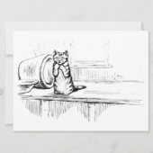 Mittens the Kitten (schaafkat) (Beatrix Potter) Kaart (Voorkant)