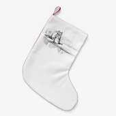 Mittens the Kitten (schaafkat) (Beatrix Potter) Kleine Kerstsok (Voorkant (Hangend))