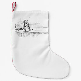 Mittens the Kitten (schaafkat) (Beatrix Potter) Kleine Kerstsok