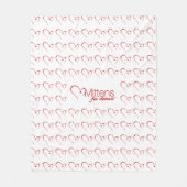 MIttens voor Detroit Fleece Blanket Deken (Voorkant)