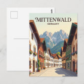 Mittenwald Duitsland Briefkaart (Voorkant / Achterkant)