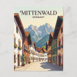 Mittenwald Duitsland Briefkaart
