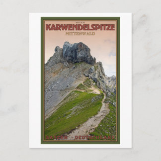 Mittenwald - Karwendelberg Briefkaart