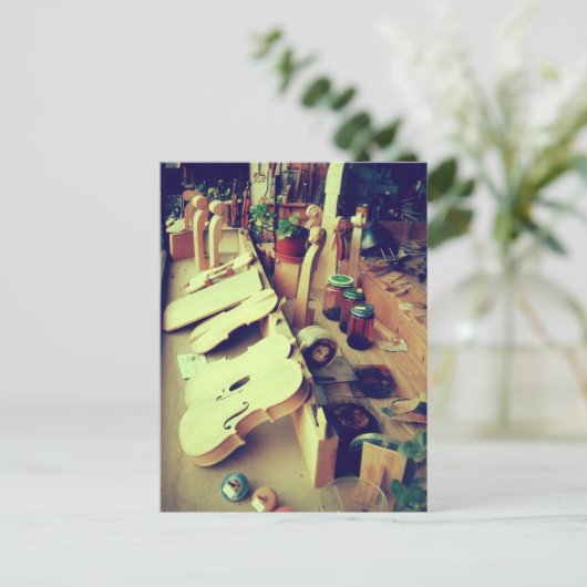 Mittenwald Violin Makers Briefkaart (Staand voorkant)