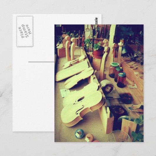 Mittenwald Violin Makers Briefkaart (Voorkant / Achterkant)