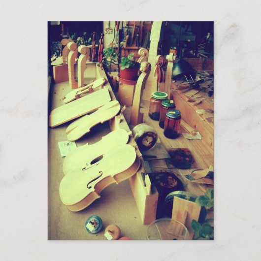 Mittenwald Violin Makers Briefkaart (Voorkant)