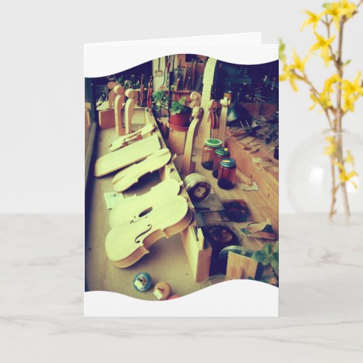 Mittenwald Vioolbouwers Kaart (Gele Bloem)