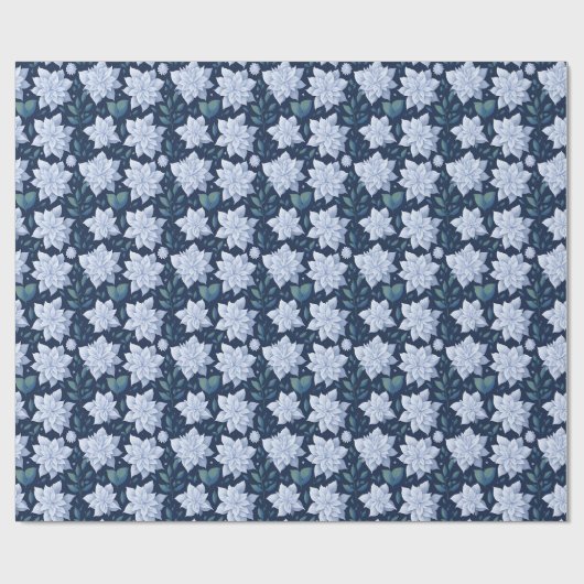 Mitternachtsblüte - cadeaupapier (Vlak)