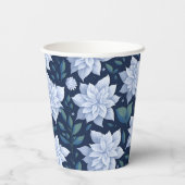 Mitternachtsblüte - papieren bekers (Achterkant)