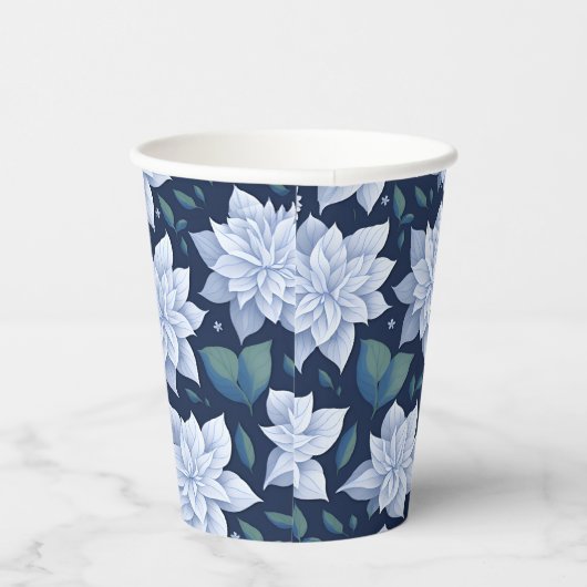 Mitternachtsblüte - papieren bekers (Rechts)