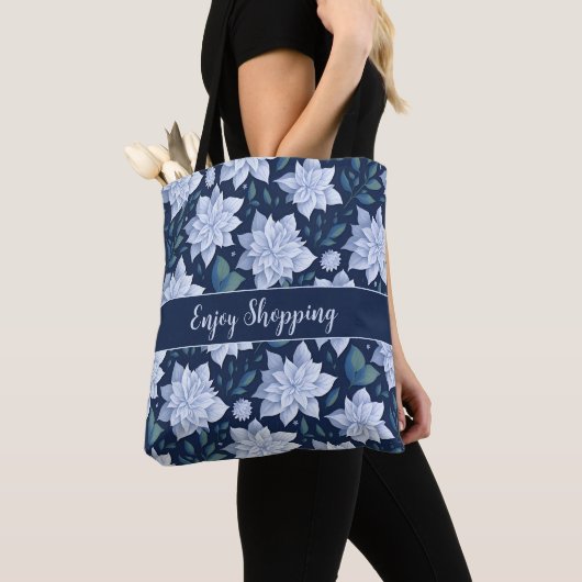 Mitternachtsblüte -  tote bag (Dichtbij)