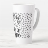 Mittons sneeuwvlok laat het sneeuwlatte Mok (Rechterhoek)