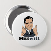 Mittwitt Ronde Button 4,0 Cm (Voorkant /achterkant)