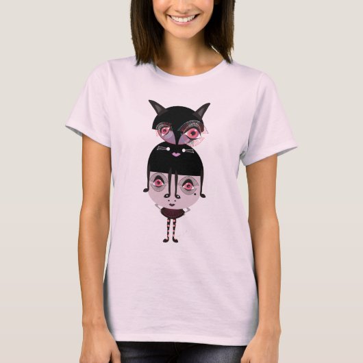 Mitzi en Fitzy T-shirt (Voorkant)