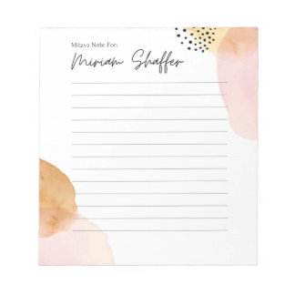 Mitzva Note Notitieblok