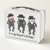 Mitzvah Gedolah Rabbi Jewish Lunchbox (Achterkant)