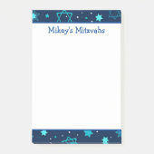 Mitzvah-notities - Blauwe ster van David Post-it® Notes (Voorkant)