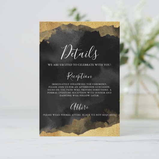 Mitzvah Weekend Event Details Kaart (Staand voorkant)