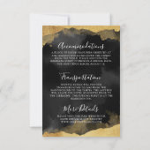 Mitzvah Weekend Event Details Kaart (Achterkant)