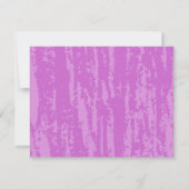 MITZVAH WORDS GEZEGDEN Bar Bat Reply Card RSVP Kaartje (Achterkant)