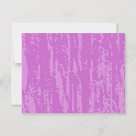 MITZVAH WORDS GEZEGDEN Bar Bat Reply Card RSVP Kaartje (Achterkant)