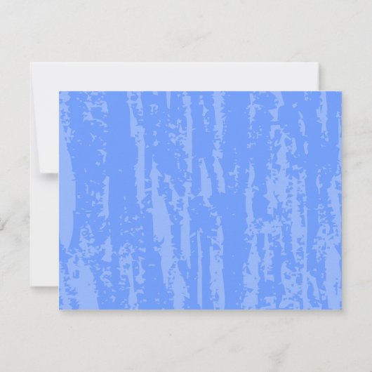 MITZVAH WORDS GEZEGDEN Bar Bat Reply Card RSVP Kaartje (Achterkant)