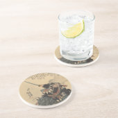 Miura Jirōemon Kanetsune Zandsteen Onderzetter (Zijkant)