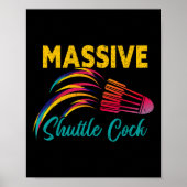 Mive Shuttle Funny Dminton 2 Poster (Voorkant)
