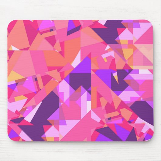 Mix #364 - Roze Mousepad Muismat (Voorkant)
