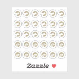 Mix Beef Fish Wedding Place Meal Choice  Sticker