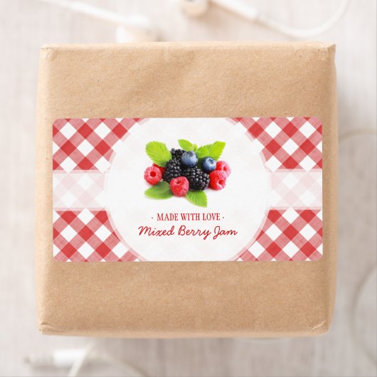 Mix Berry Jam Red Fruits Etiket (Insitu)
