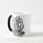 Mix creature - Troll, Golem en Devil Magische Mok (Voorkant links)