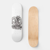Mix creature - Troll, Golem en Devil Persoonlijk Skateboard (Voorkant)