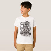 Mix creature - Troll, Golem en Devil T-shirt (Voorkant volledig)