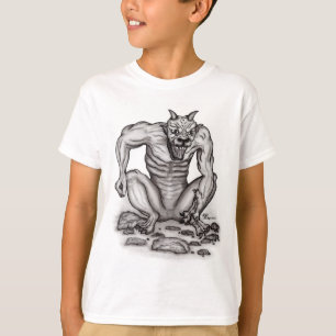 Mix creature - Troll, Golem en Devil T-shirt