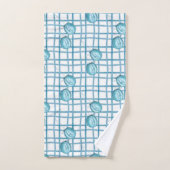 "Mix en Match Blue & White Design" Badhanddoekset Bad Handdoek (Handdoek)
