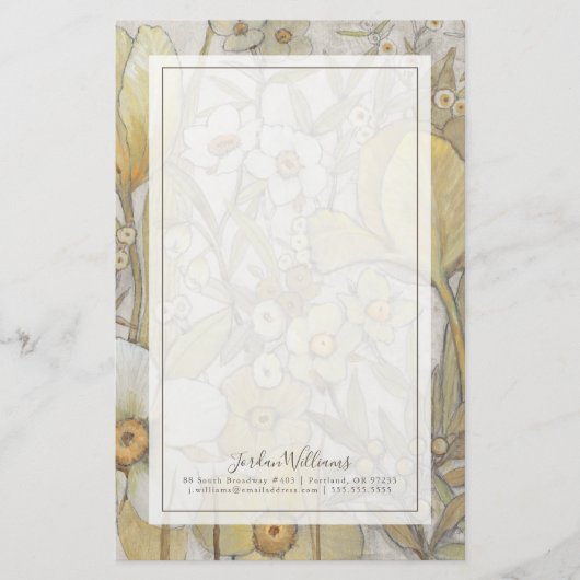 Mix Floral Briefpapier (Voorkant)