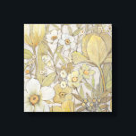 Mix Floral Canvas Afdruk<br><div class="desc">Meng Floral II door Tim OToole. Een verscheidenheid aan gele en neutrale kleurenbloemen.</div>
