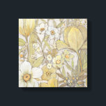 Mix Floral Canvas Afdruk<br><div class="desc">Meng Floral II door Tim OToole. Een verscheidenheid aan gele en neutrale kleurenbloemen.</div>