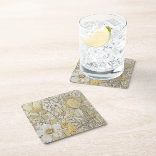 Mix Floral Kartonnen Onderzetters (Insitu)