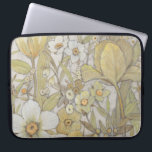 Mix Floral Laptop Sleeve<br><div class="desc">Meng Floral II door Tim OToole. Een verscheidenheid aan gele en neutrale kleurenbloemen.</div>