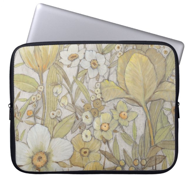 Mix Floral Laptop Sleeve (Voorkant)